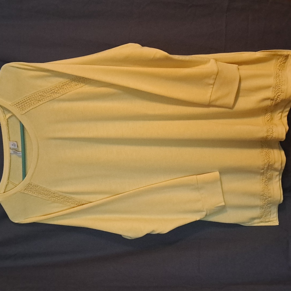 Actime XL yellow women's top.